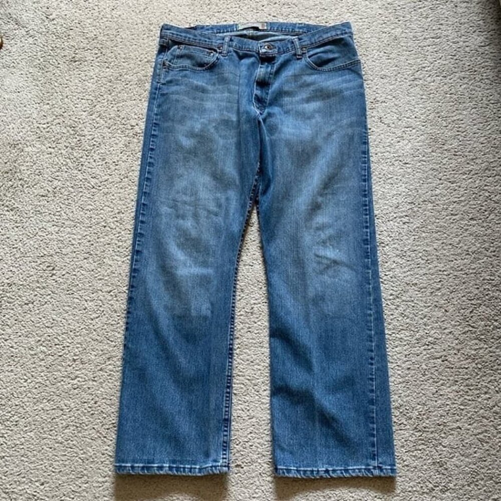 Wrangler denim jeans straight leg 38 x 30